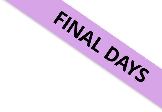 Final Days sale banner for premium pianos and accessories at Las Vegas Pianos, featuring exclusive discounts and offers.