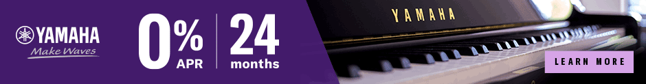 Discover 0% APR for 24 months* during Yamaha's Spring Sales Event at Las Vegas Pianos.